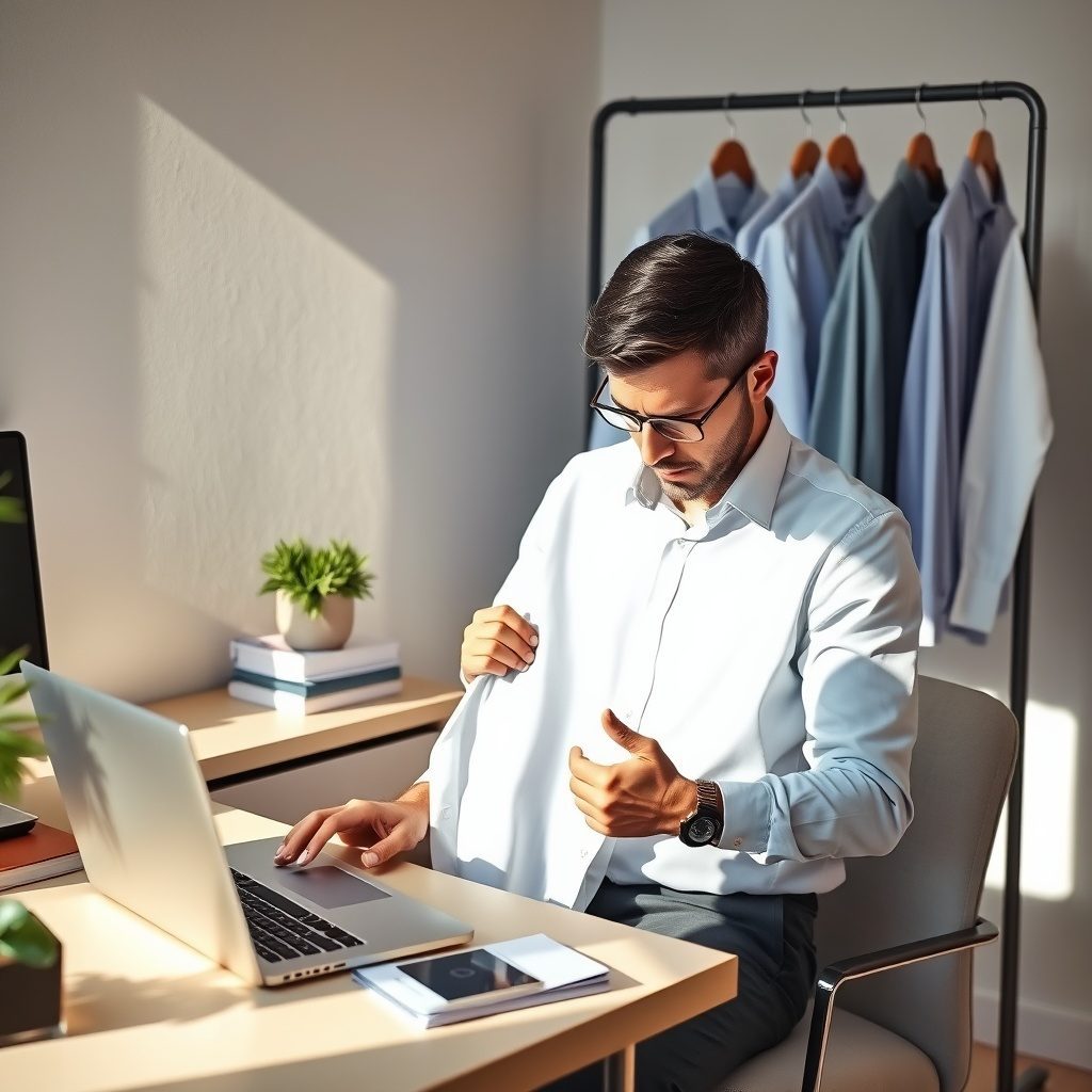 Shirt laundering and pressing